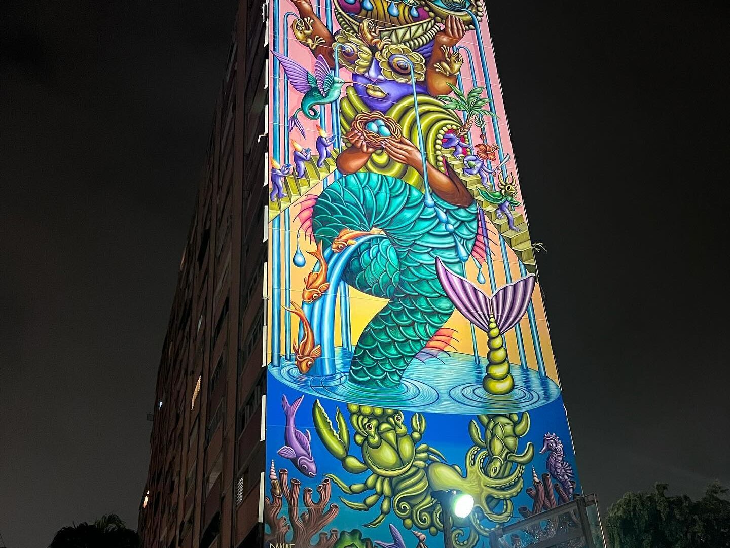 Street art mural in Santurce